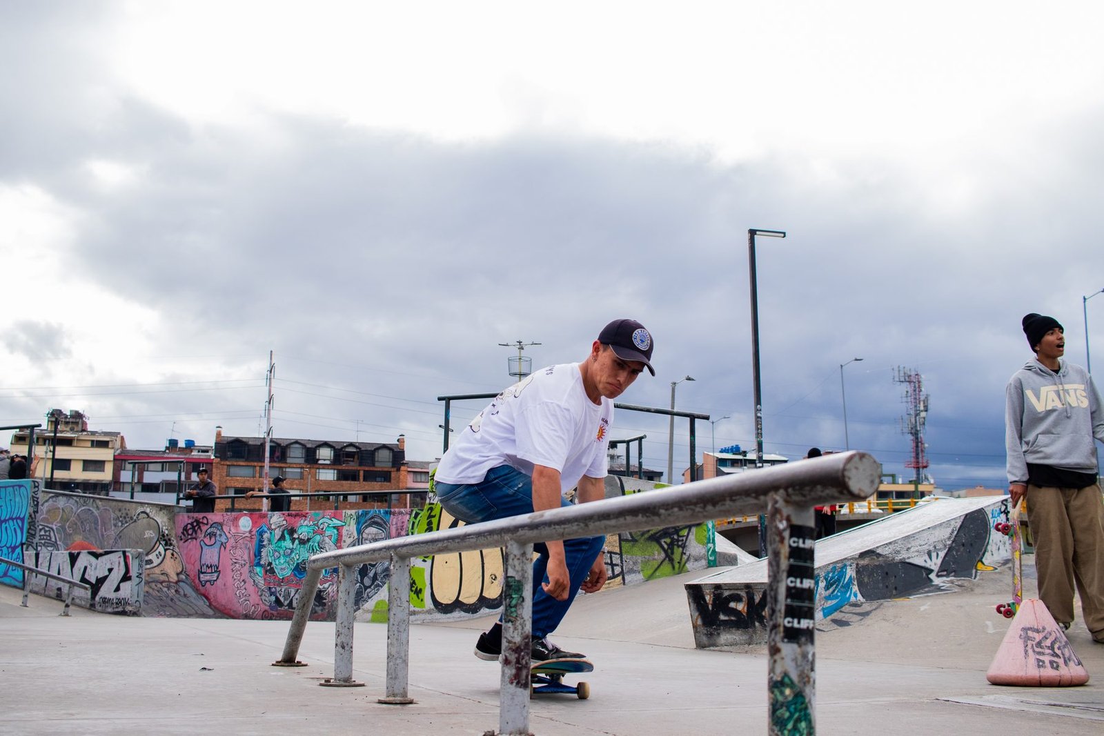 Fotografía deportiva — skate en acción